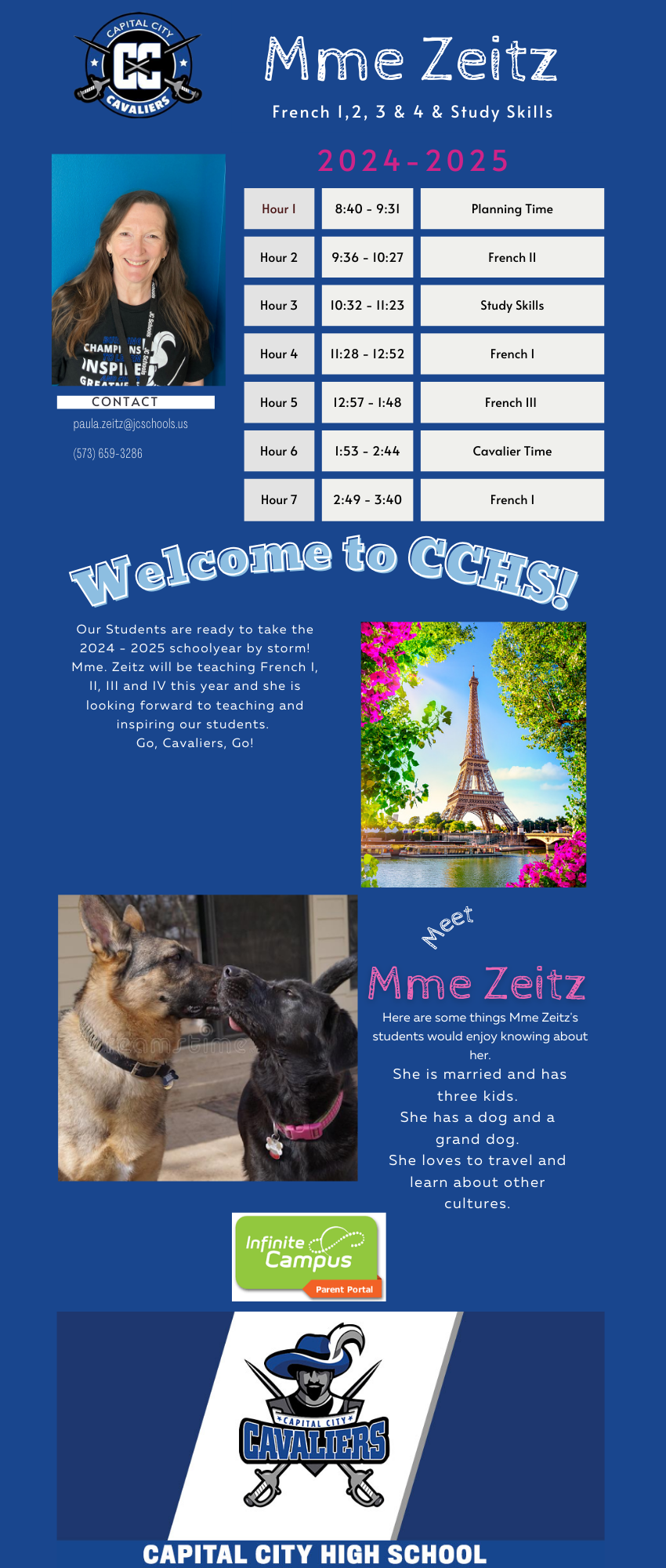Welcome flyer